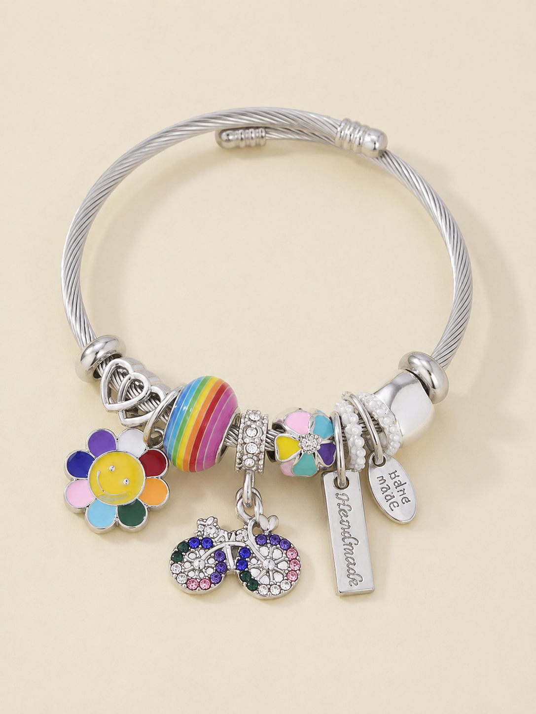 The Dhanak Rainbow Charm Bracelet