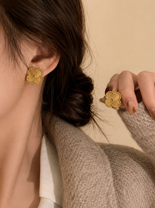 Stainless Steel Vintage Earrings