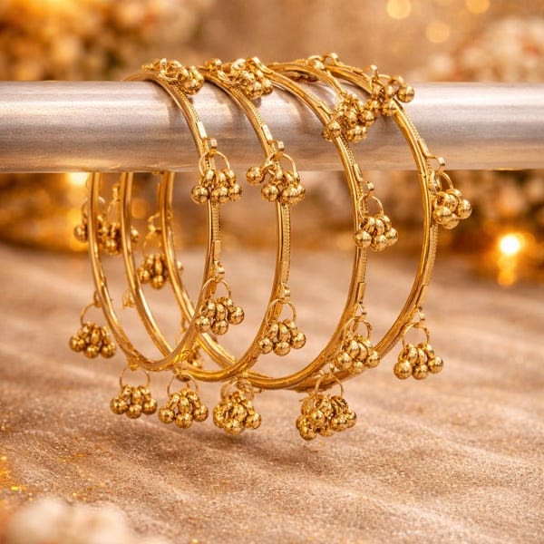 Kashmiri Heritage Ghungroo Bangles