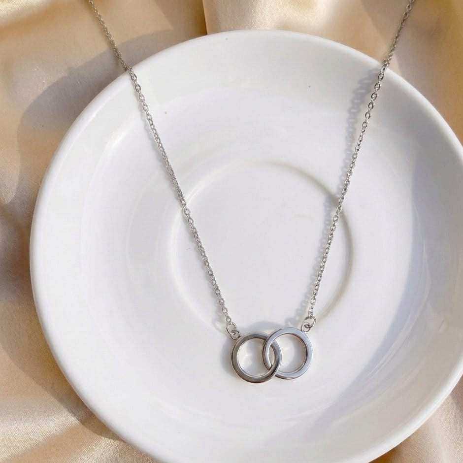 Rings Together Pendant Necklace
