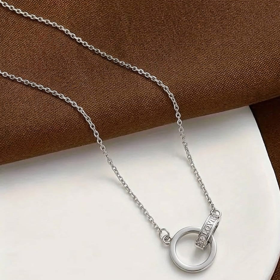 Rings Together Pendant Necklace