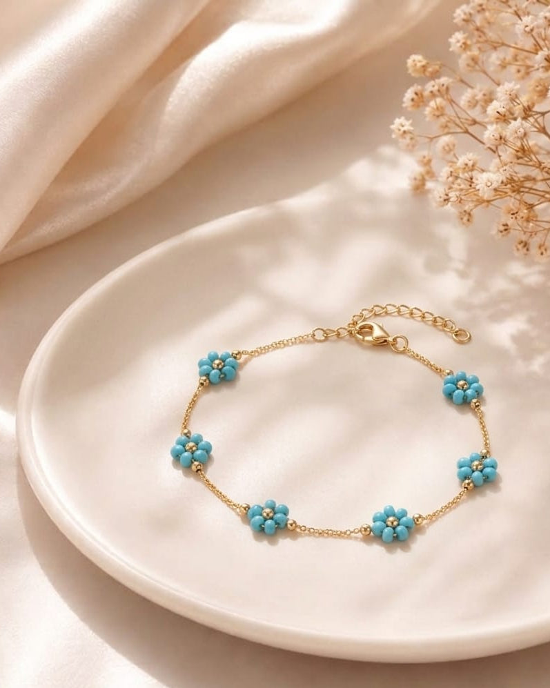 Sky Floral Bracelet