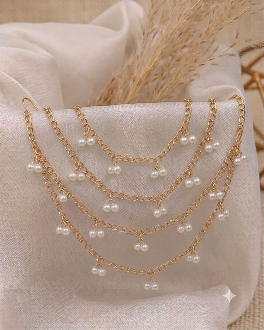 Cascading Pearl Drop Multi-Layered Saharas