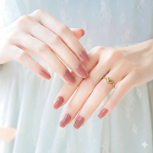 Minimalist 18K Gold Plated Heart Ring