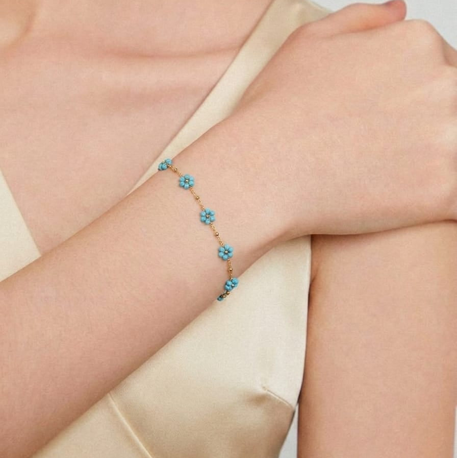 Sky Floral Bracelet