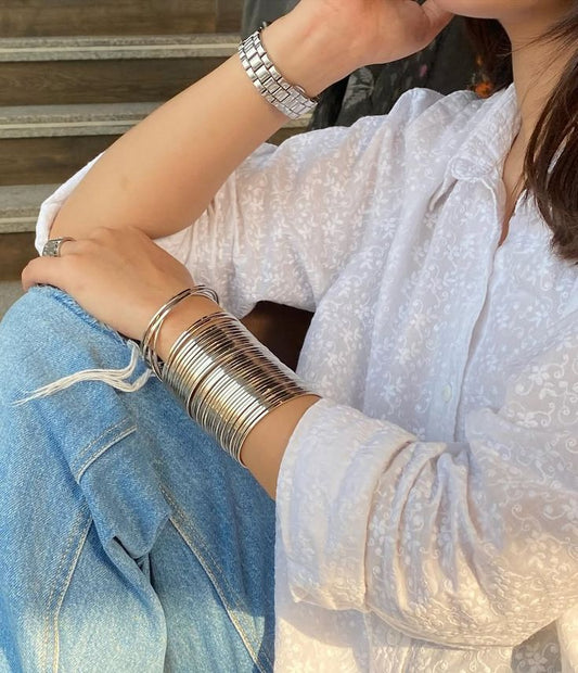 Classic Sterling Silver Chooriyan