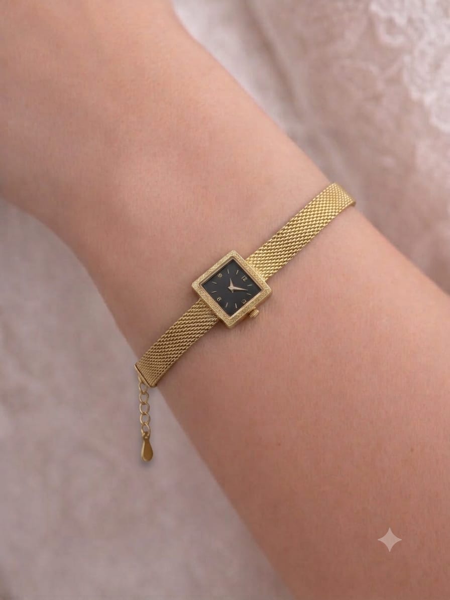 Elara Square Watch-Style Bracelet